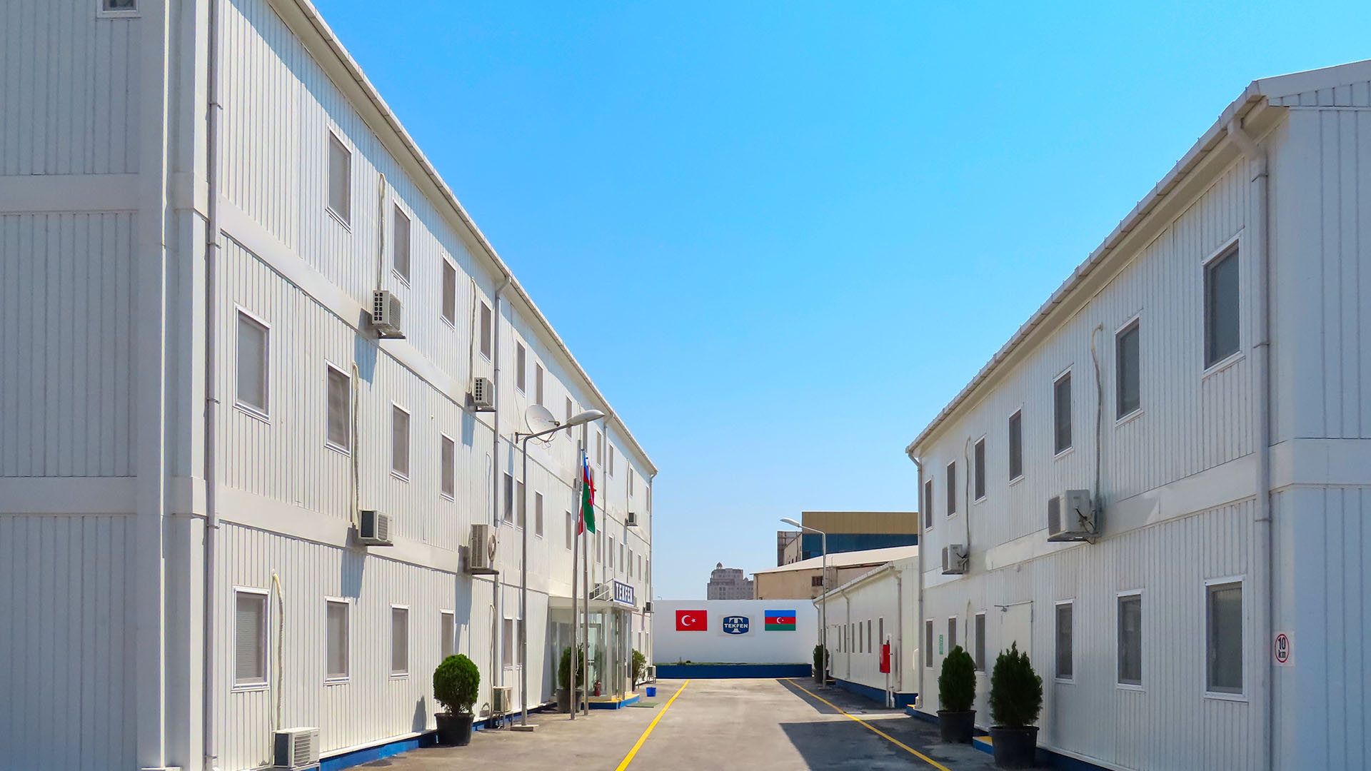 Azerbaycan Merkez Bankası Projesi Geçici Kamp Tesisleri