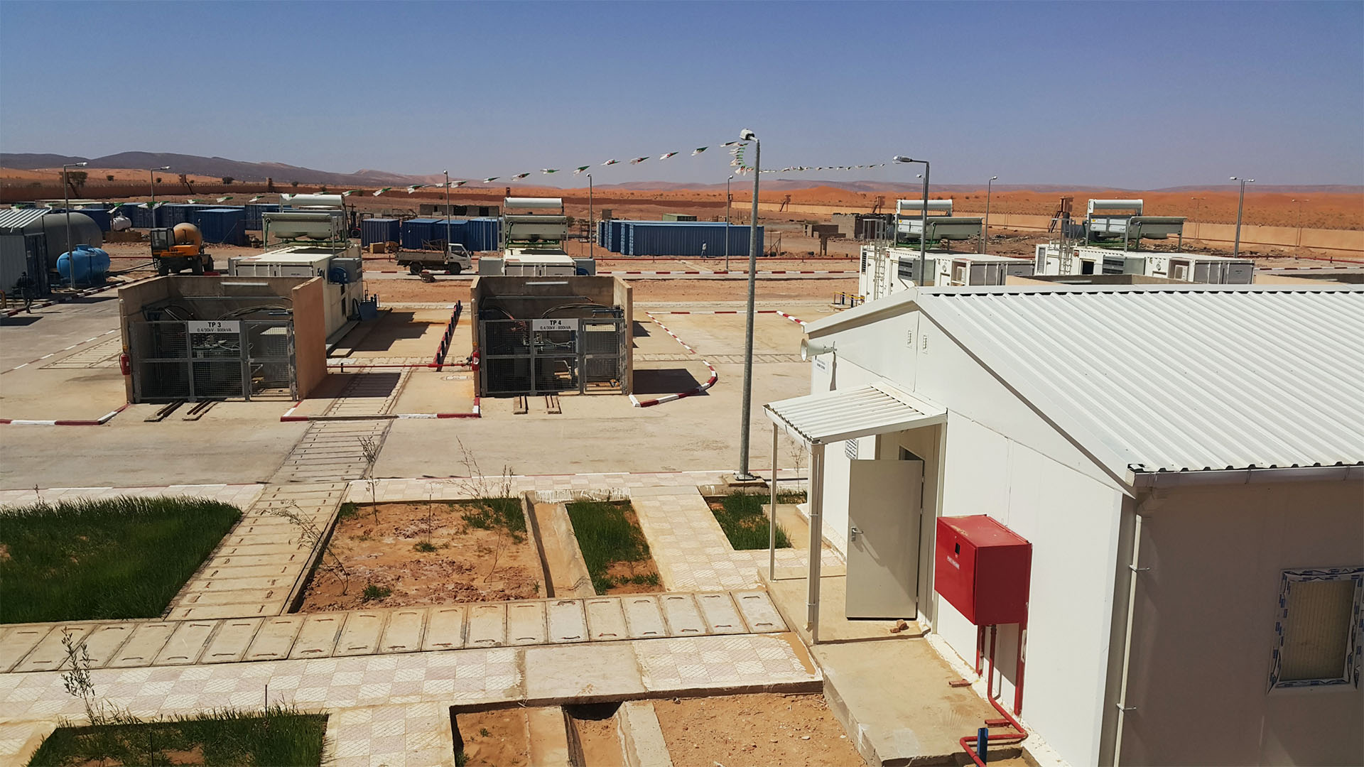 Ain Tsila Gaz Sahası Projesi Geçici Kamp Tesisleri - 4