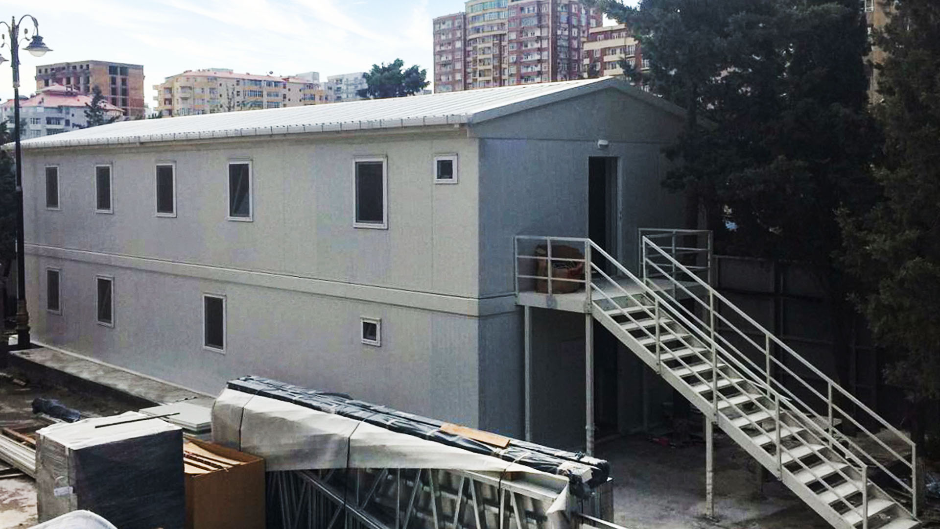 Hilton Garden Inn Projesi Geçici Kamp Tesisleri