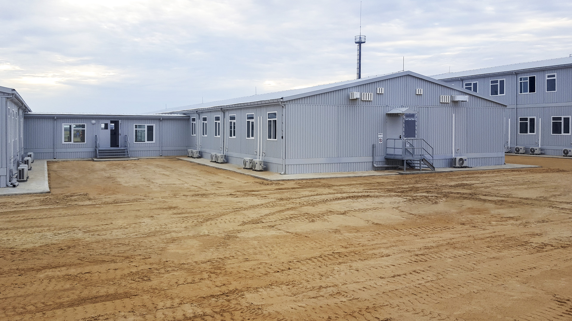 Tengizchevroil CaTRo Projesi Geçici Kamp Tesisleri ve Endüstriyel Binaları - 1