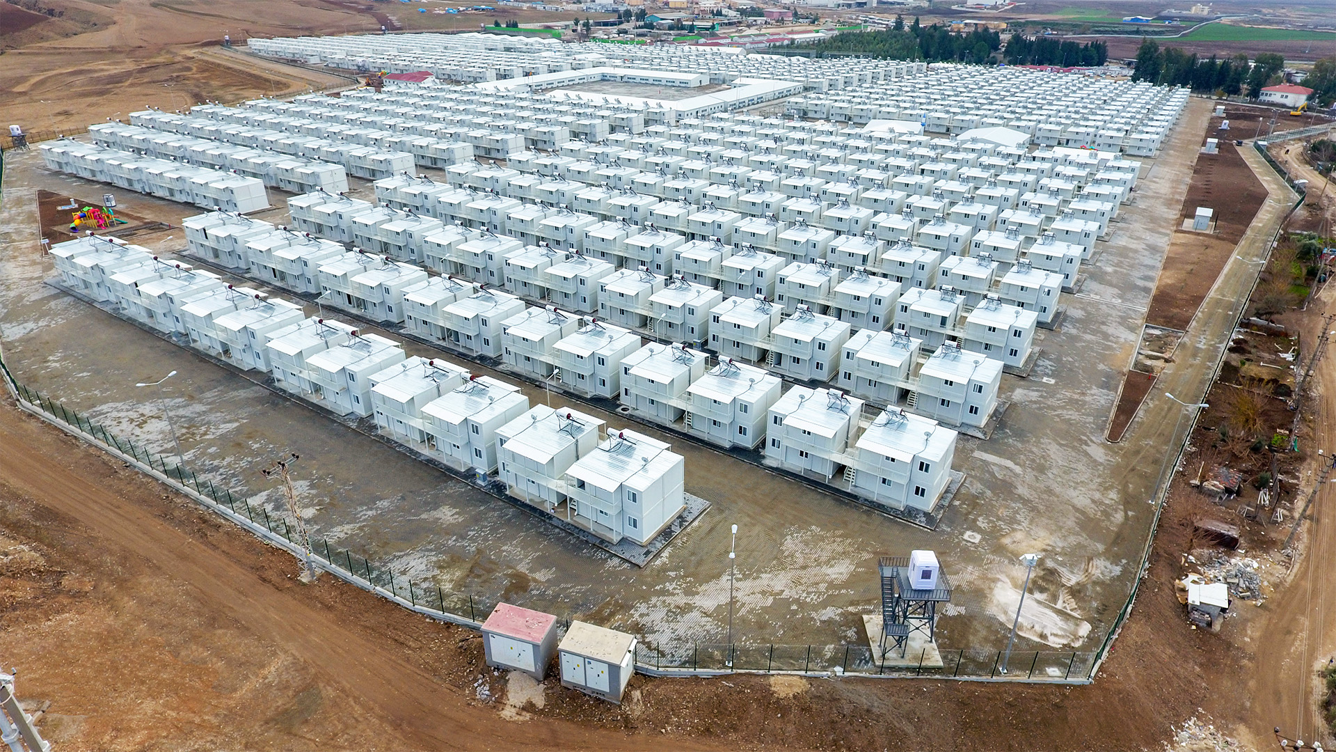 Mülteci Konut Kompleksi Projesi Geçici Konaklama Konteynerleri - 1