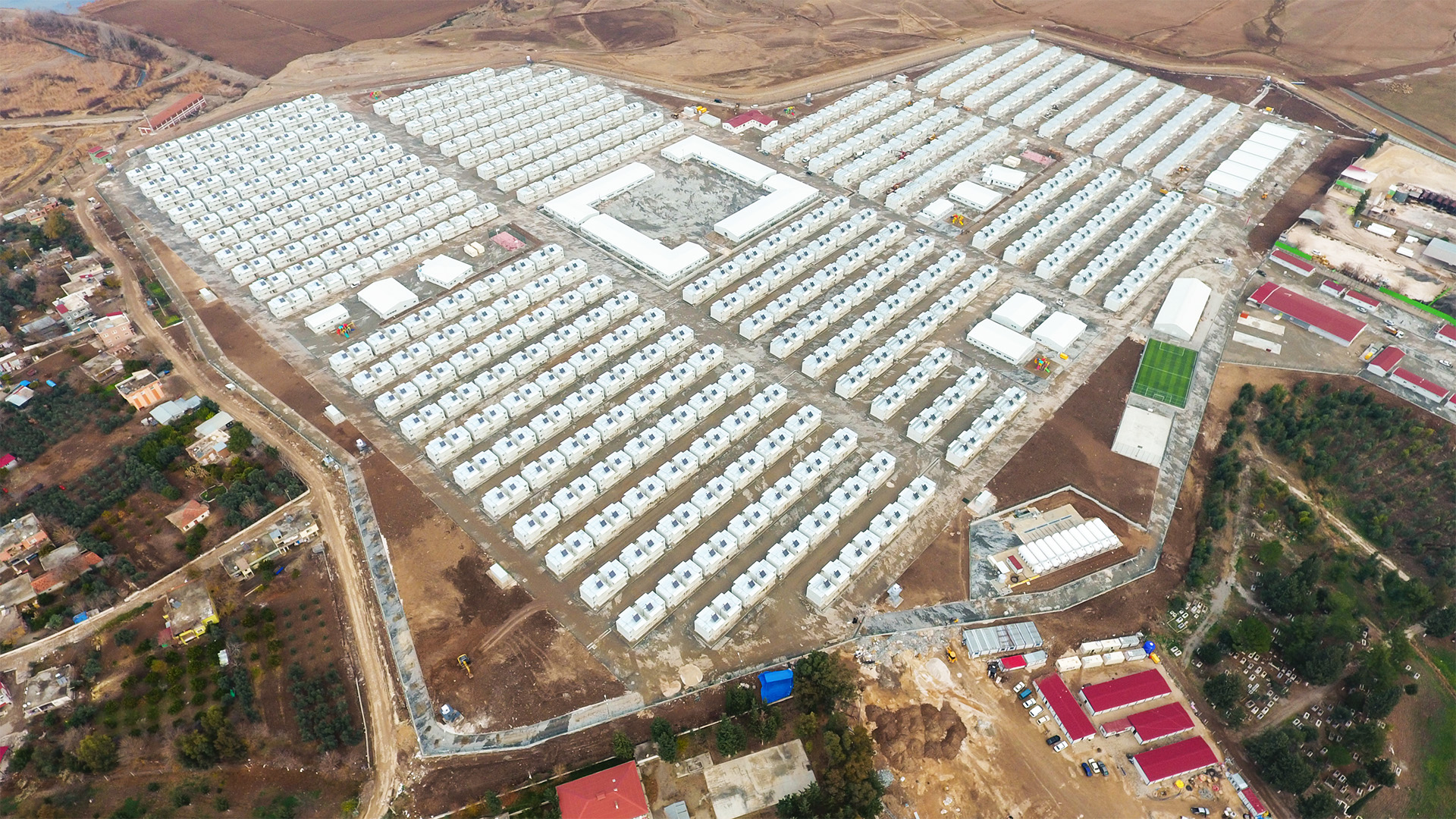 Mülteci Konut Kompleksi Projesi Geçici Konaklama Konteynerleri - 2