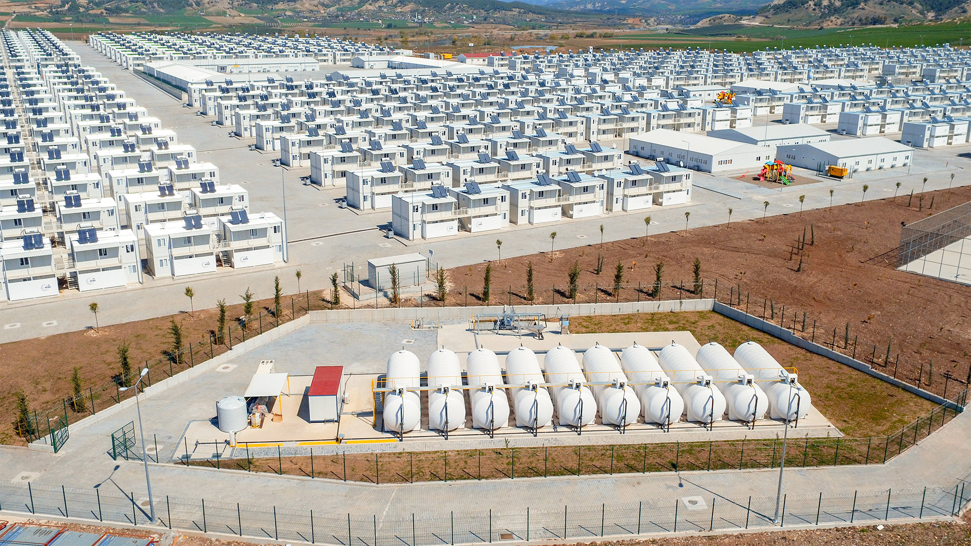 Mülteci Konut Kompleksi Projesi Geçici Konaklama Konteynerleri - 3