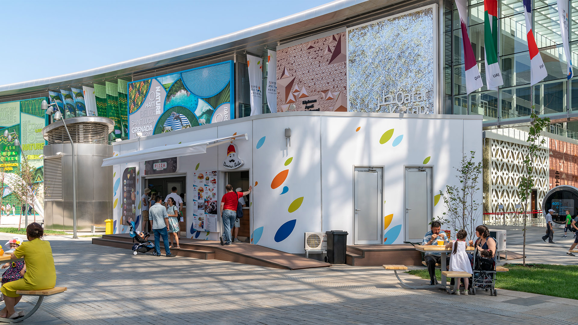Expo 2017 Astana Geçici Büfeler ve Sosyal Binalar - 6