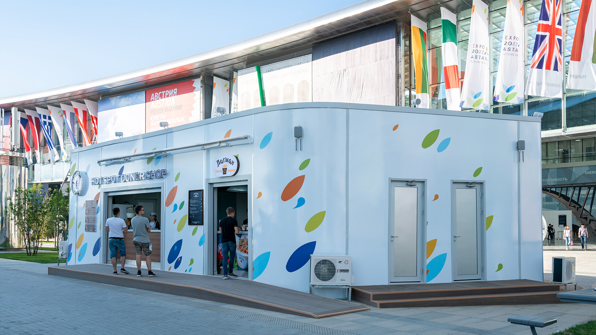 Expo 2017 Astana Geçici Büfeler ve Sosyal Binalar - 7