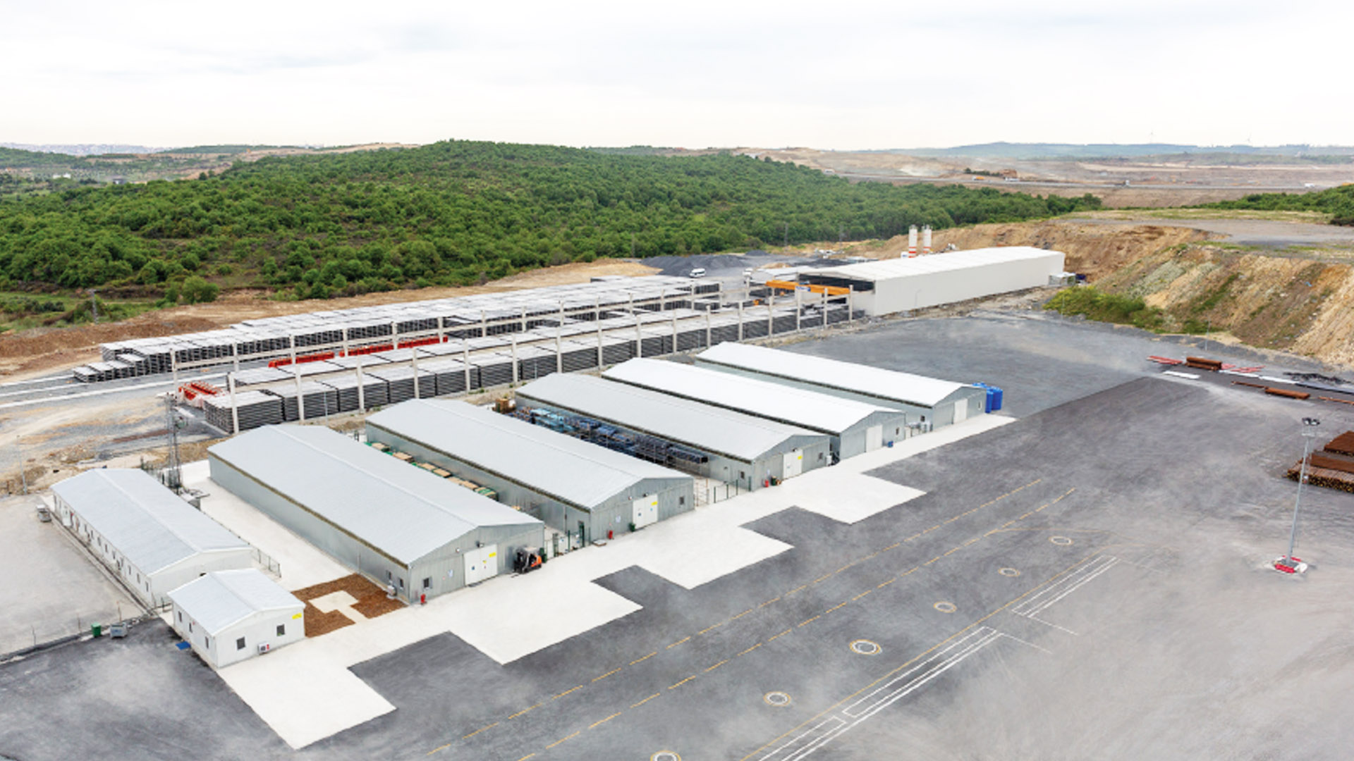 İstanbul Havalimanı Projesi Geçici Kamp Tesisleri