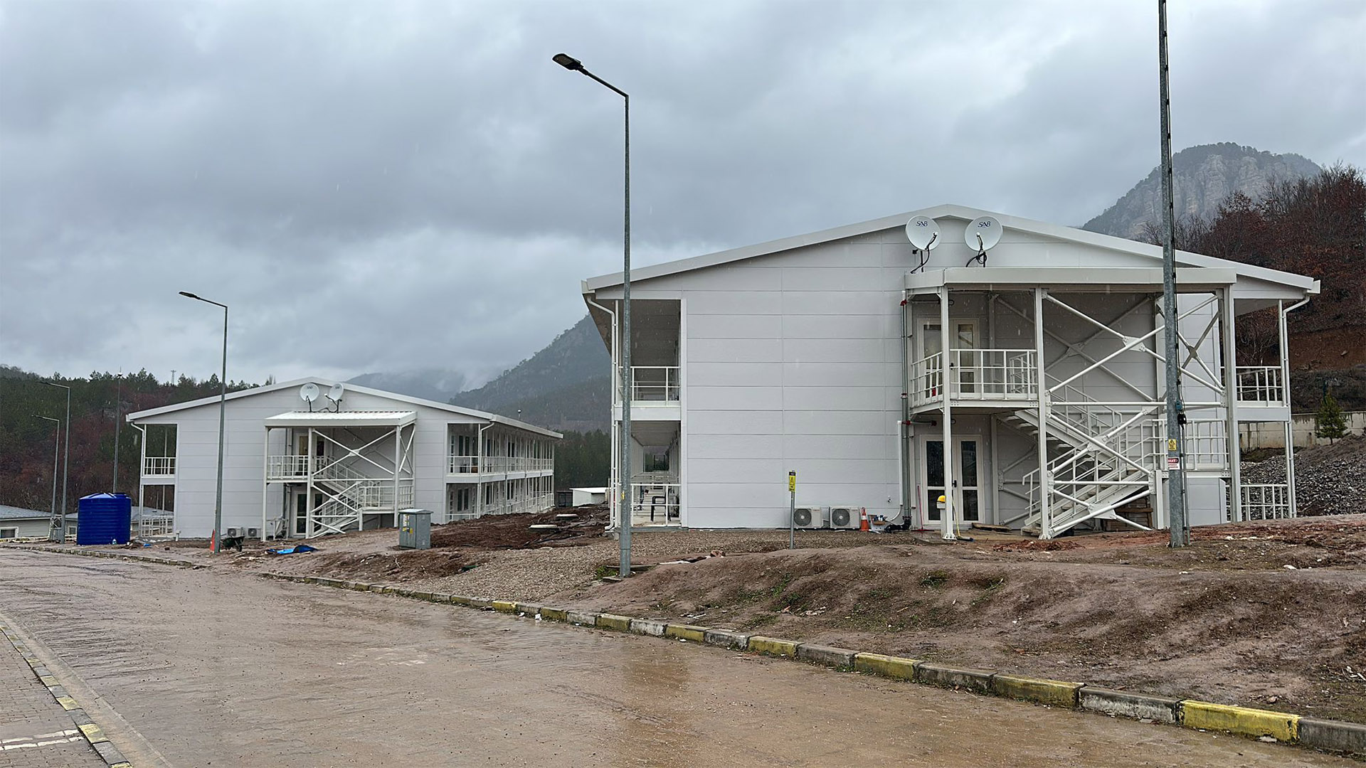Balıkesir Maden Tesisi Prefabrik Konaklama Binaları