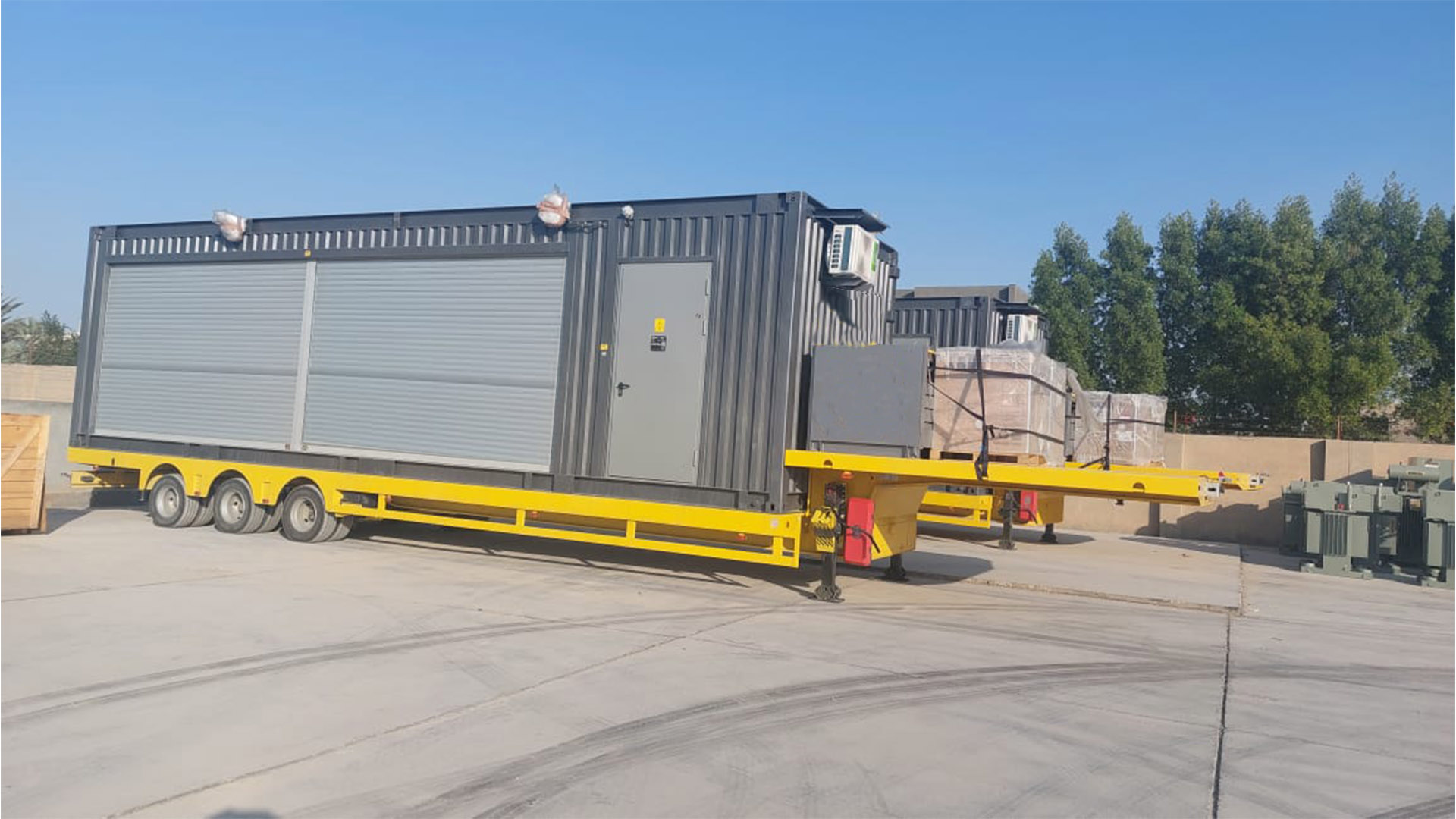 Irak için Mobil Trafo Merkezleri